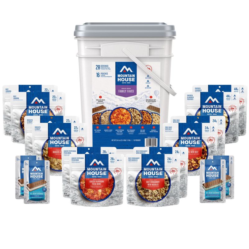 Mountain House Family Faves Bucket 16 ct