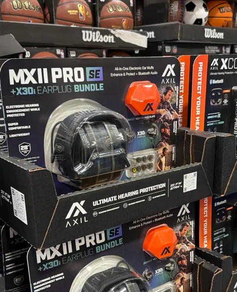 Axil Mx Pro II Se Earmuffs W X30i Earplug Bluetooth