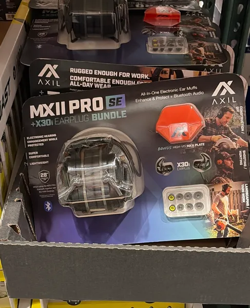 Axil Mx Pro II Se Earmuffs W X30i Earplug Bluetooth