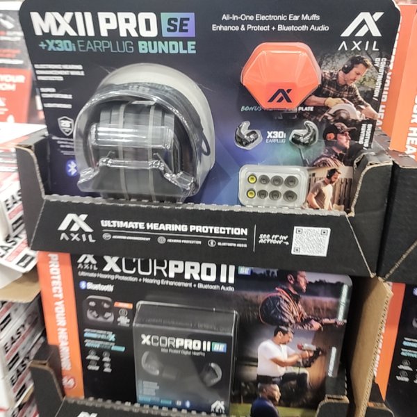 Axil Mx Pro II Se Earmuffs W X30i Earplug Bluetooth
