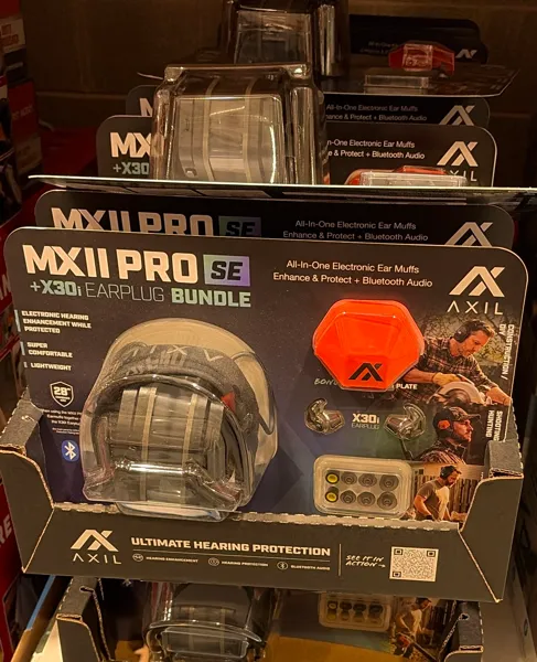 Axil Mx Pro II Se Earmuffs W X30i Earplug Bluetooth