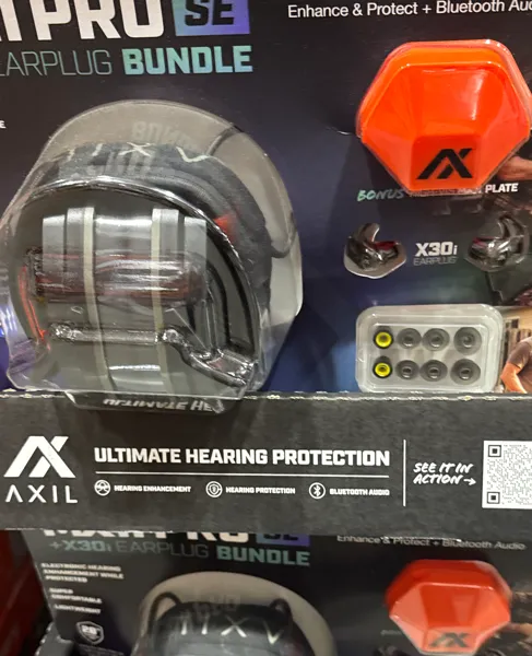 Axil Mx Pro II Se Earmuffs W X30i Earplug Bluetooth