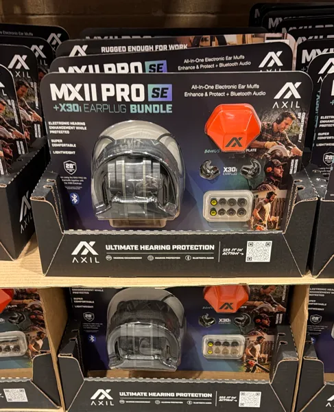 Axil Mx Pro II Se Earmuffs W X30i Earplug Bluetooth