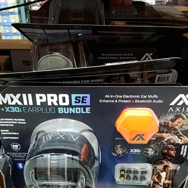 Axil Mx Pro II Se Earmuffs W X30i Earplug Bluetooth