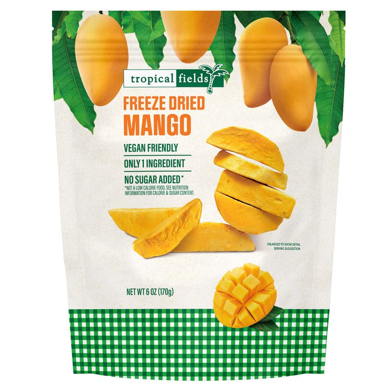 Tropical Fields Freeze Dried Mango 6 oz