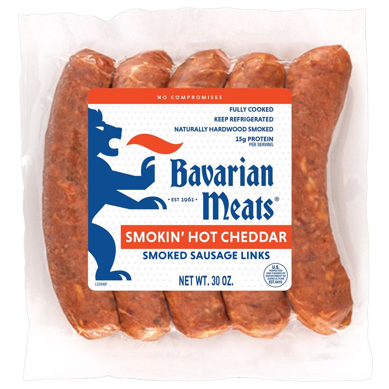 Bavarian Meats Smokin Hot Cheddar Ssg 30 oz