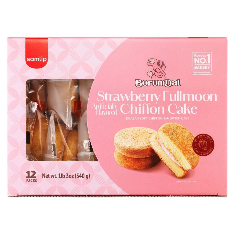 Samlip Strawberry Cake 19.04 Ounce Package