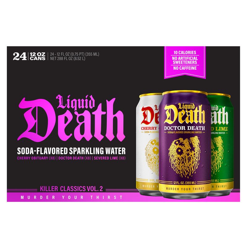 Liquid Death Variety Pack 24/12 oz