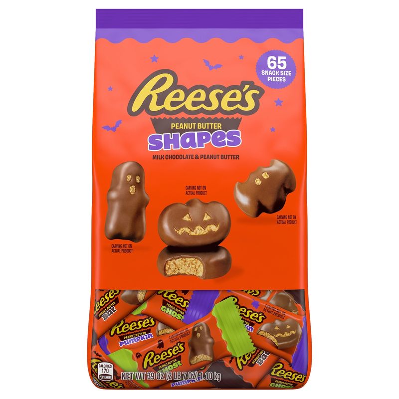 Hershey Reese'S Halloween Shapes 39 Ounce Bag