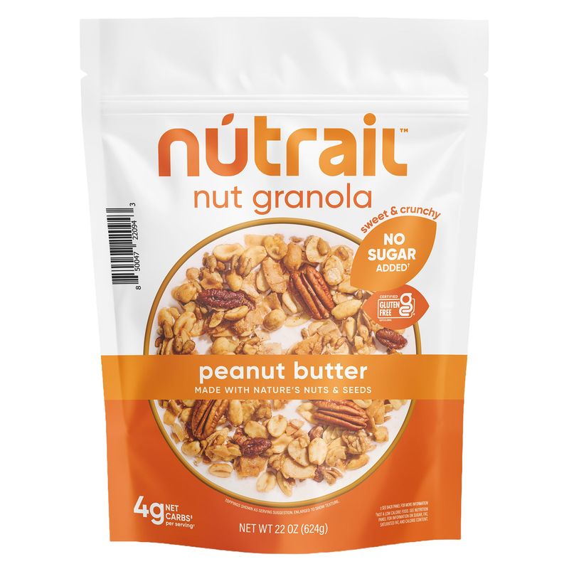 Nu Trail Peanut Butter Granola 22 oz