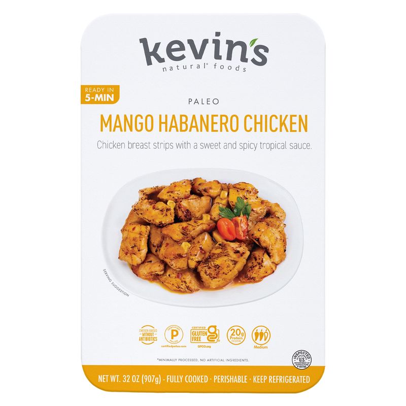 Kevin'S Mango Habanero Chicken 32 oz