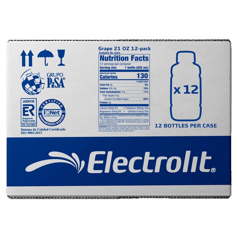 Electrolit Hydration Grape 12/21 fl oz