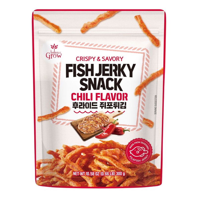 Balance Grow Fish Jerky Snack 10.58 Ounces