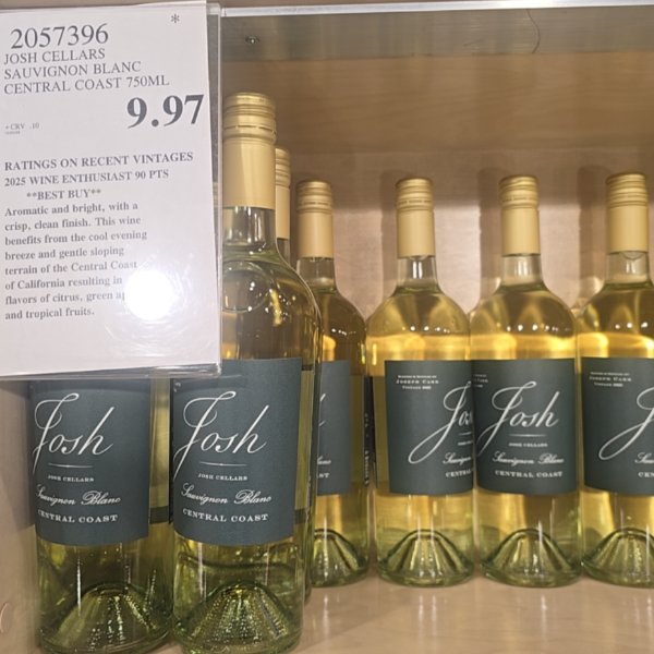Josh Cellars Sauvignon Blanc Central Coast 750ml