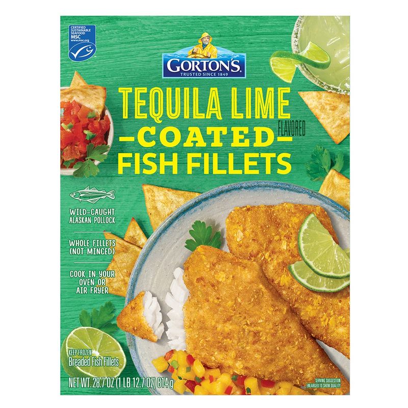 Gorton'S Tequila Lime Coated Fish Fillets, 28.7 oz