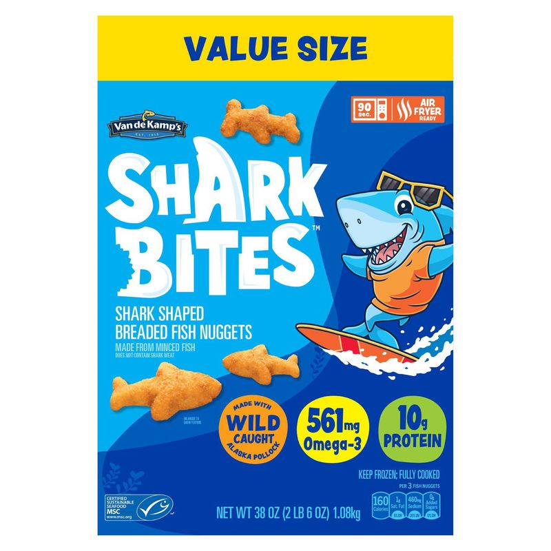 Van De Kamps Shark Bites 38 oz
