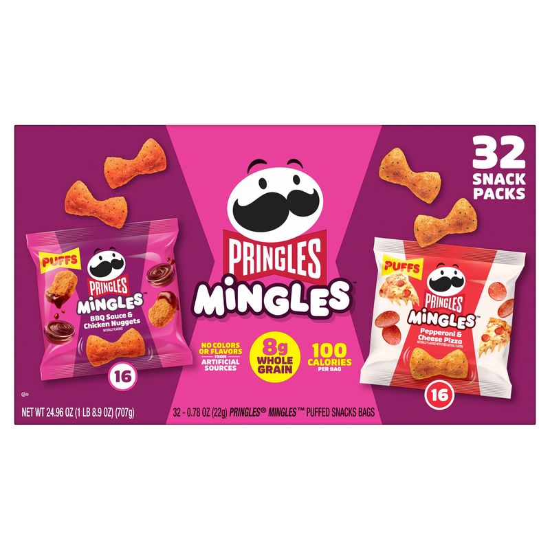 Pringles Mingles Puffs 32ct /.78oz