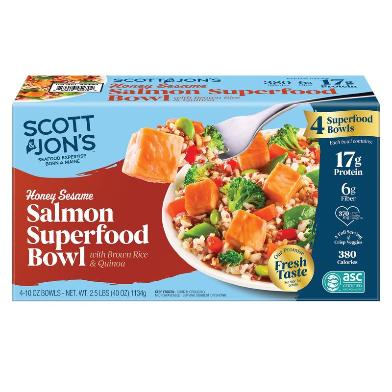 Scott & Jon'S Salmon Superfood Bowl 4/10 oz