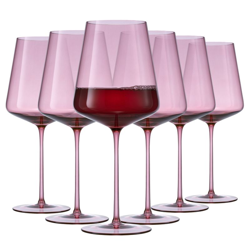 Joyjolt 19oz Sydney Red Wine Glasses Set Of 4