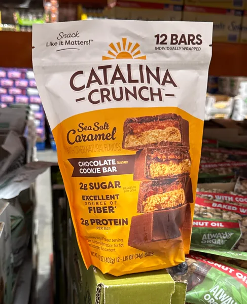 Catalina Snacks Caramel Chocolate Cookie Bars 12ct