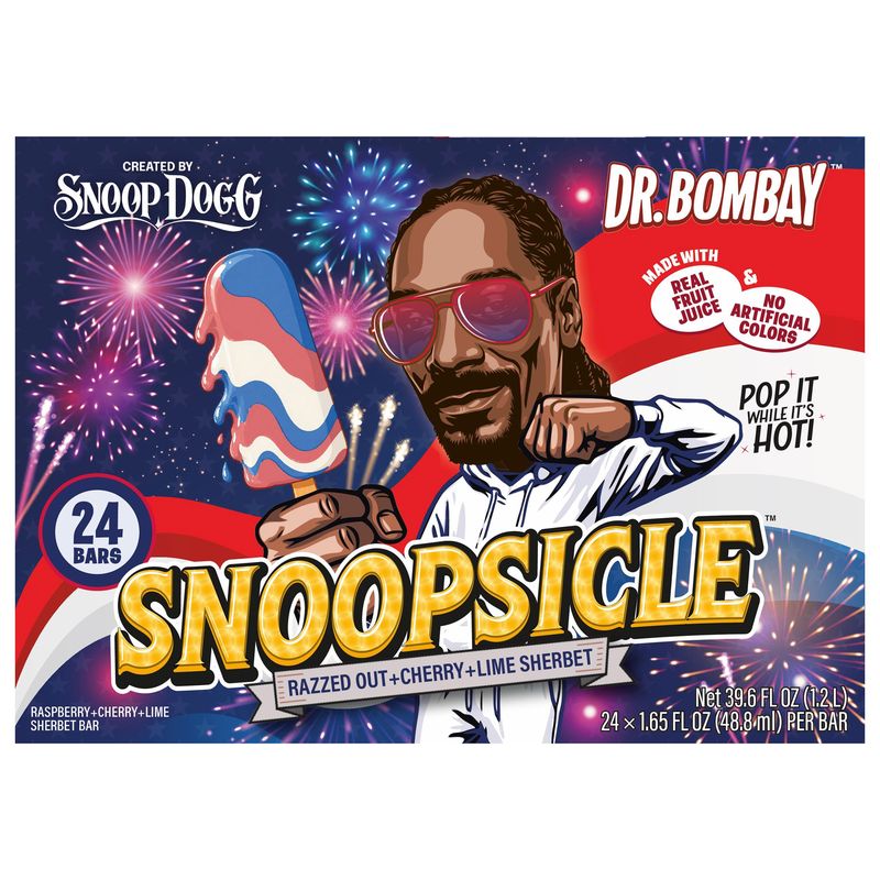 Dr Bombay Snoopsicle 24 Count Box