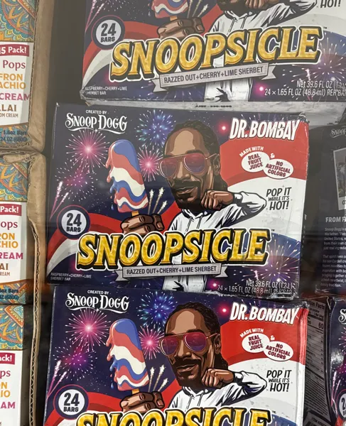 Dr Bombay Snoopsicle 24 Count Box