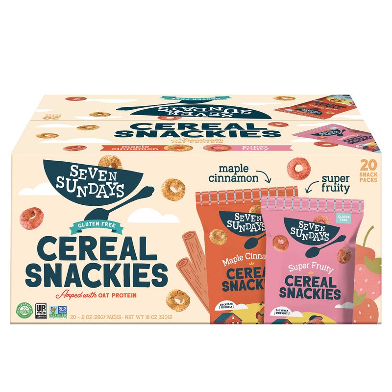 Seven Sundays Cereal Snackies 20/0.9 oz