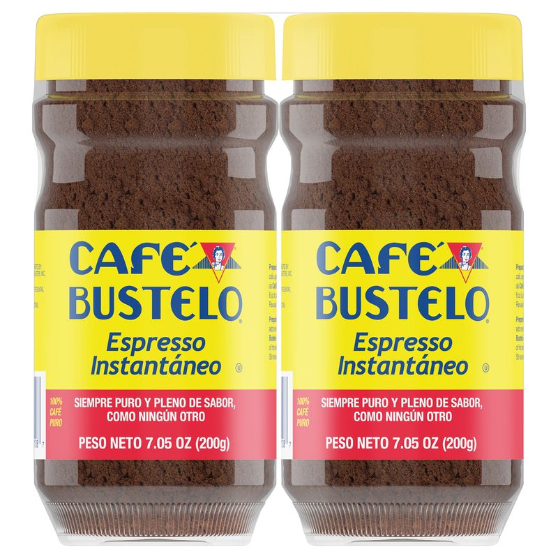 Cafe Bustelo Instant Coffee 2/7.05 oz (0.88 Lbs)