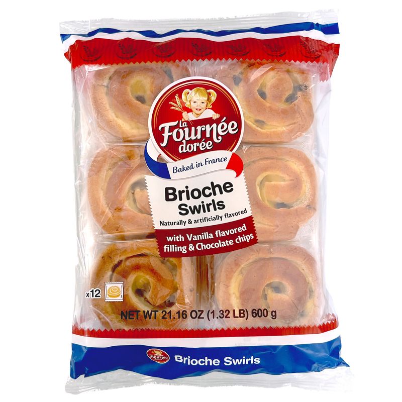 La Fournee Brioche Swirls 12 ct