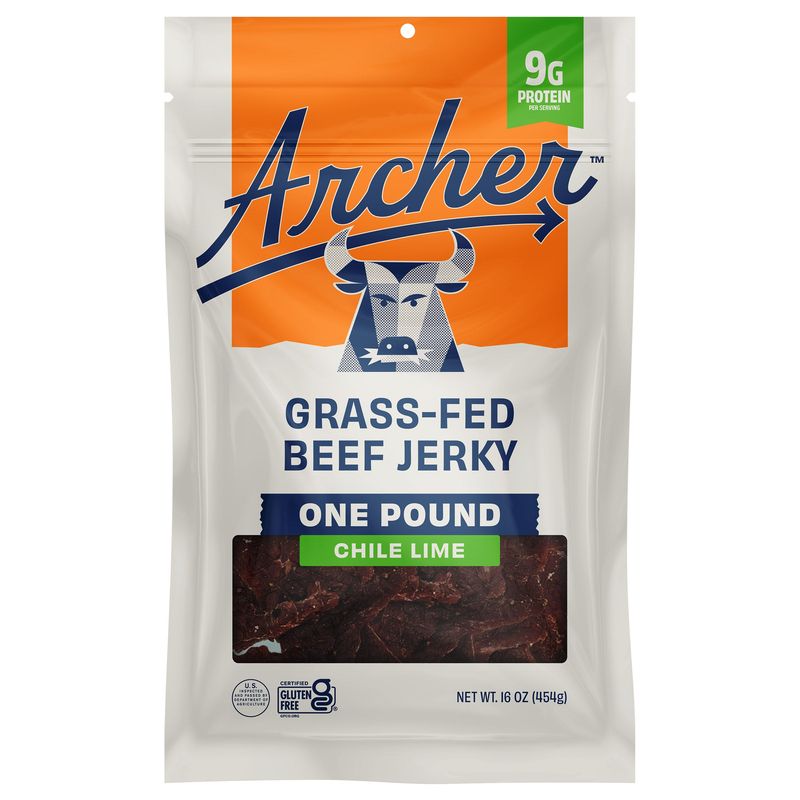 Archer Chile Lime Jerky 16 Ounce Bag
