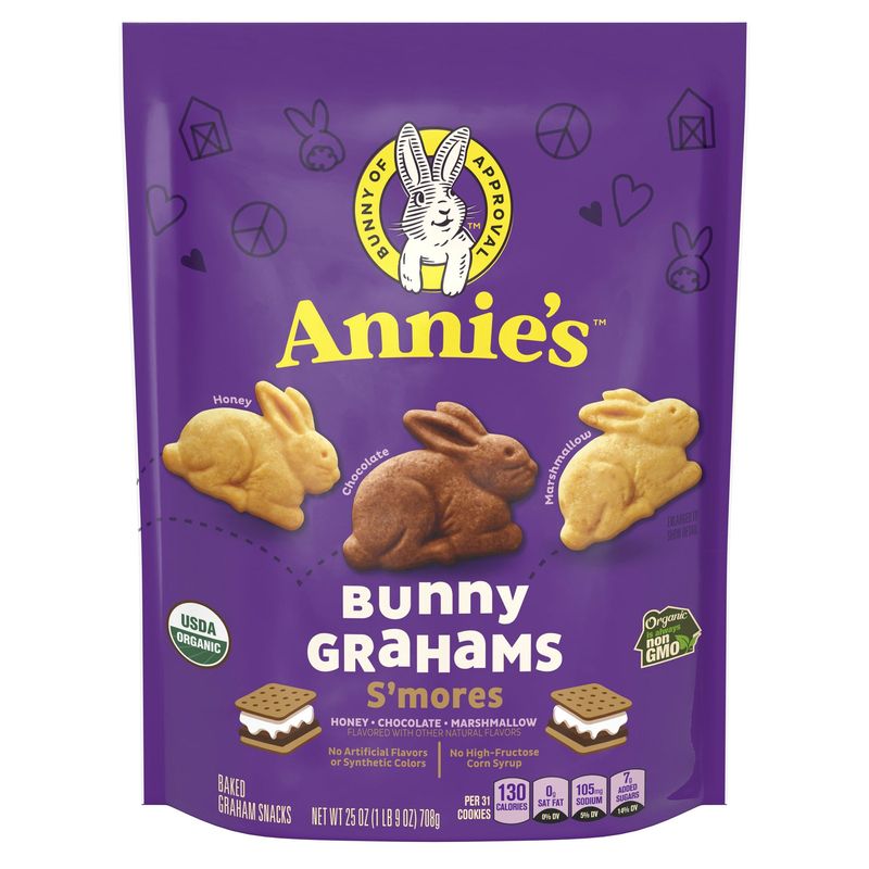Annie'S Organic Bunny Grahams 25 oz