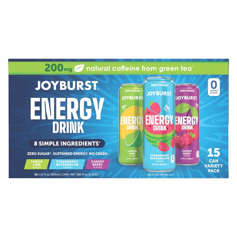 Joyburst Engergy Drink Vty 15/12 oz