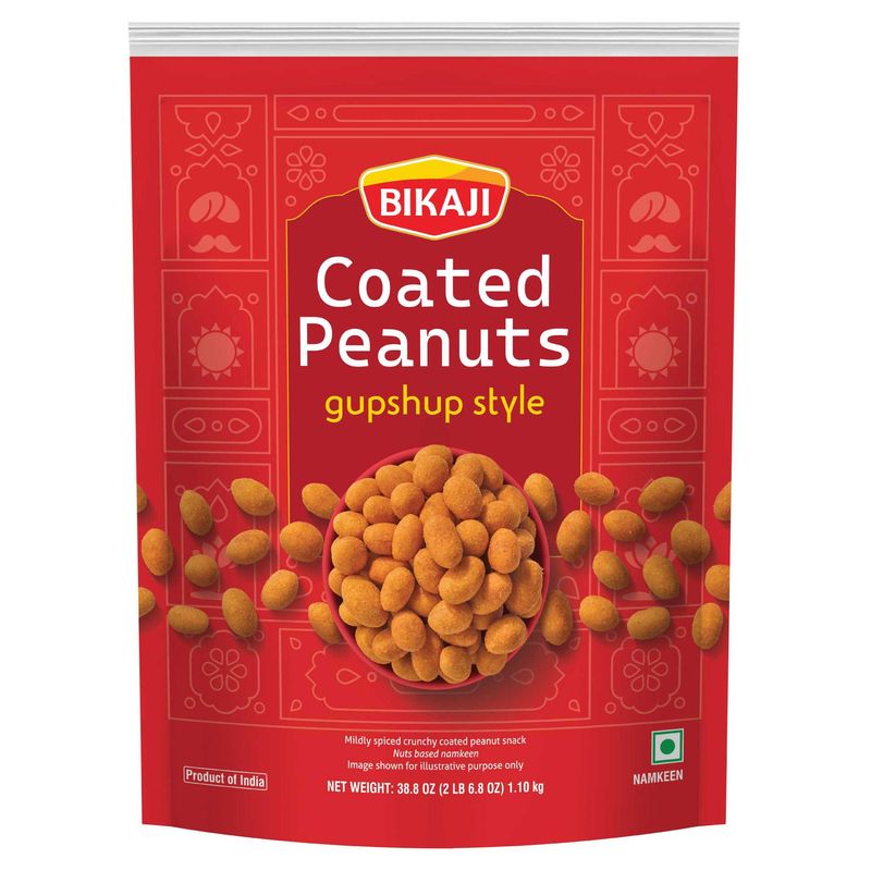 Bikaji Coated Peanuts 38.8 Ounces