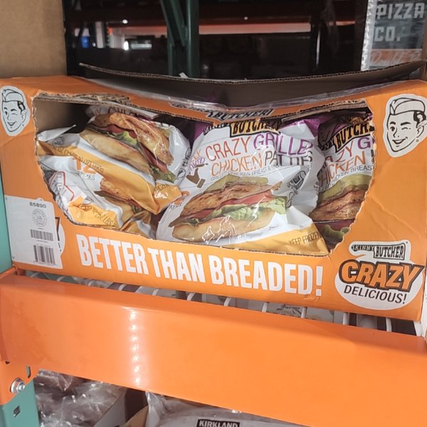 The Skinny Butcher Crazy Grilled Chicken 2.625 Pound Bag