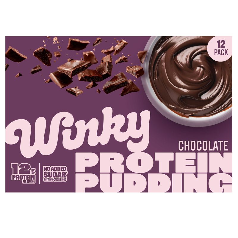 Winky'S Choc. Protein Pudding 12/4.1 oz