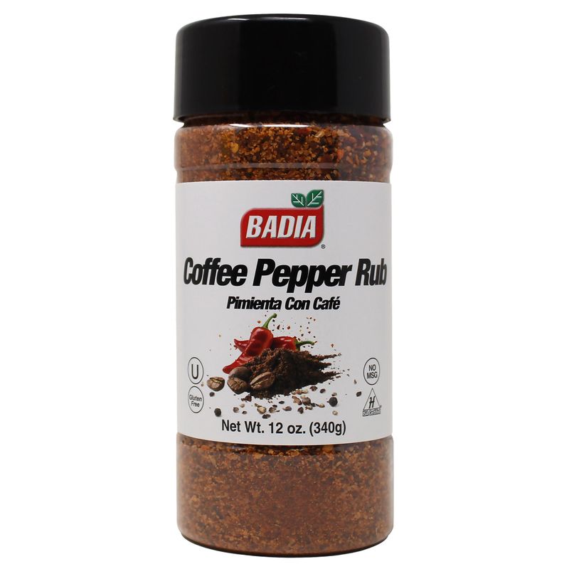 Badia Coffee Pepper Rub 12 oz