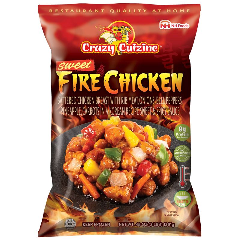 Crazy Cuisine Fire Chicken 48 oz