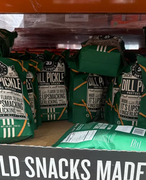 Pop Daddy Pretzels Dill Pickle 28 Ounce Bag