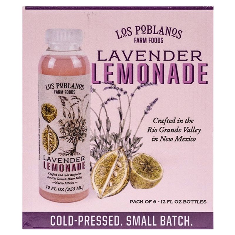 Los Poblanos Farm Lavender Lemonade 6/12oz