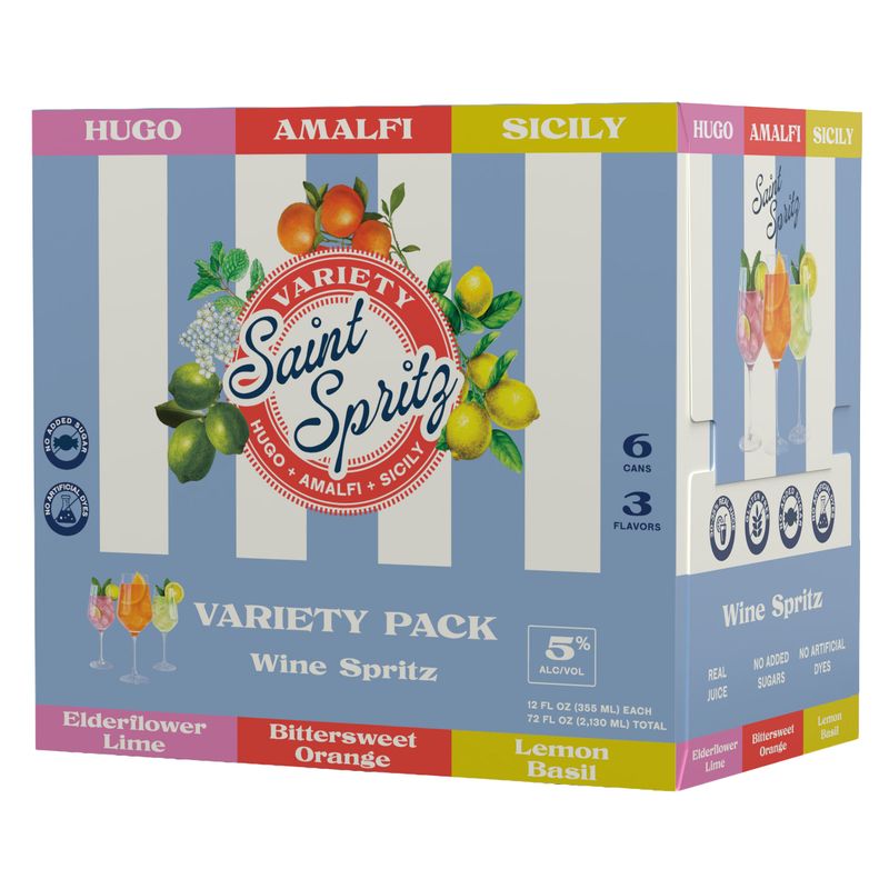 Saint Spritz Variety Pack 6/12oz Cans