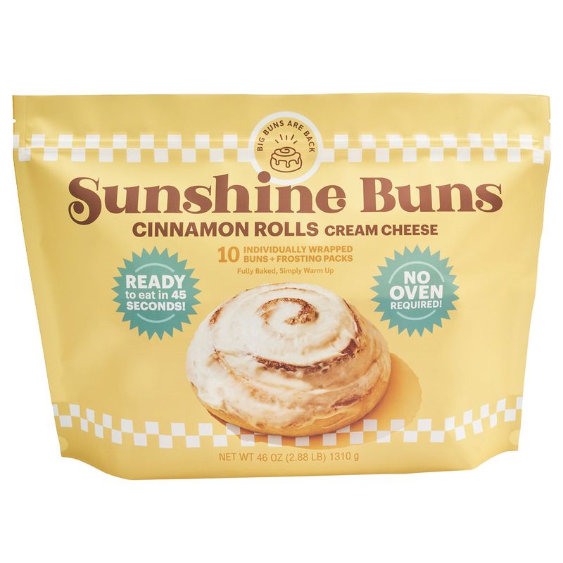Sunshine Buns Cinnamon Rolls 10 Ct/46 oz Net Wt
