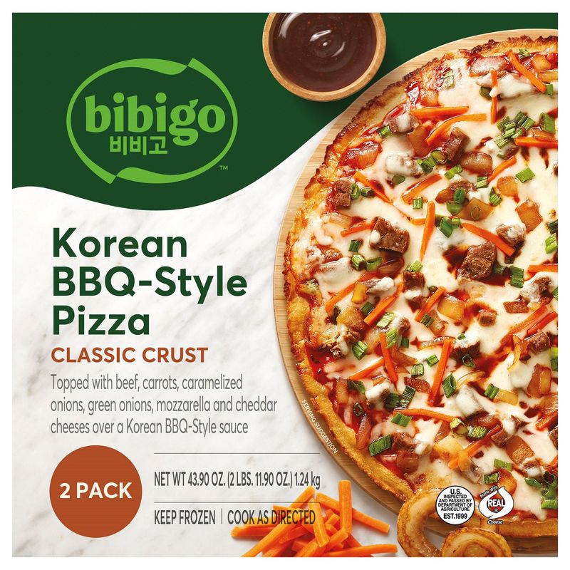 Bibigo Pizza Korean Bbq-Style 2 pk