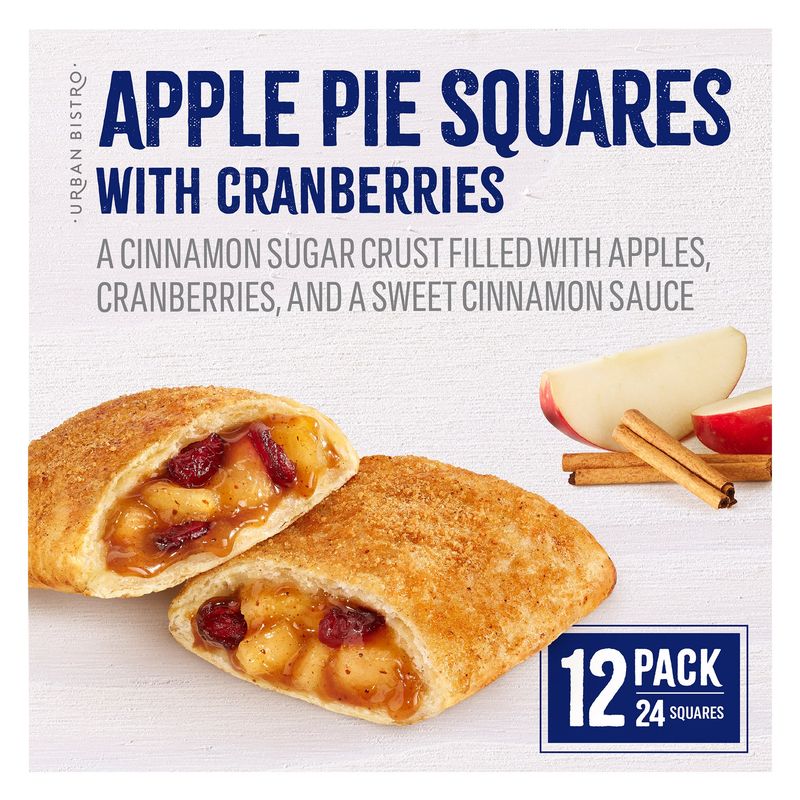 Urban Bistro Cran-Apple Pie Squares 12/4 oz (3 Lbs)