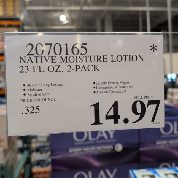 Native Moisture Lotion 23 fl Oz, 2-Pack