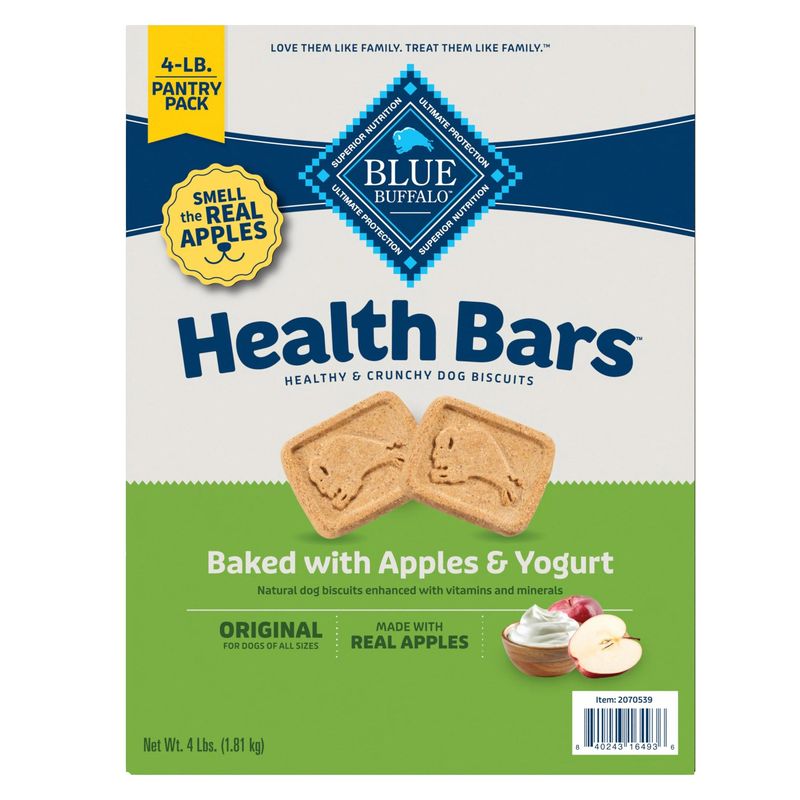 Blue Buffalo Apple & Yogurt Health Bars 4 lbs