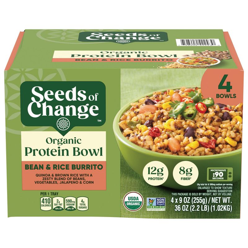 Seeds Of Change Organic Protein Bowl 4/9 oz
