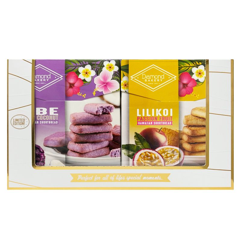 Diamond Bakery Hawaiian Shortbread Boxes 4/4.4 Ounces