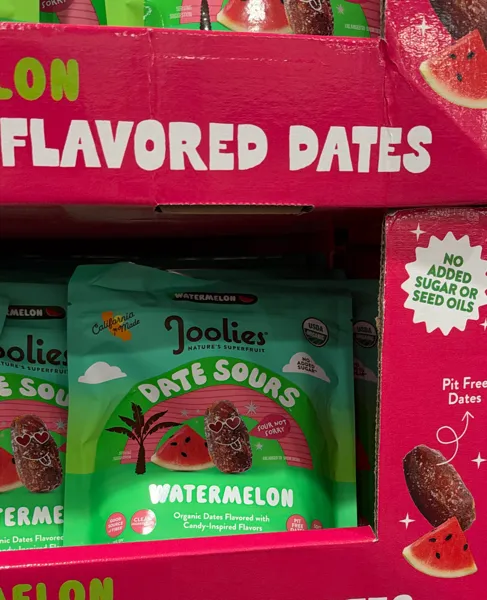 Joolies Organic Date Sours Watermelon 16 oz