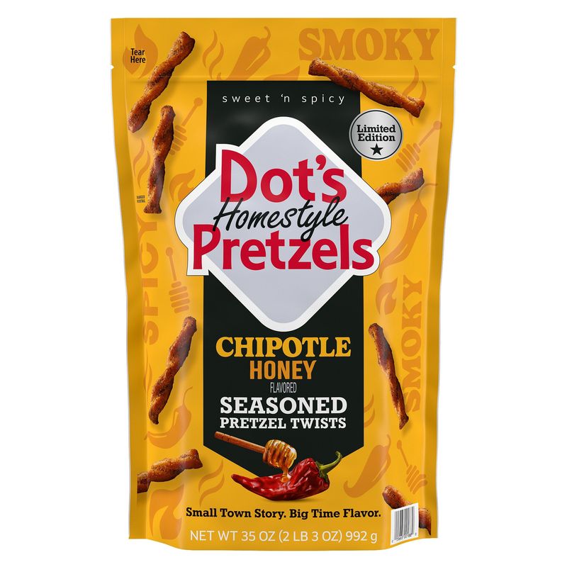 Dot'S Pretzels Chipotle Honey 35 oz