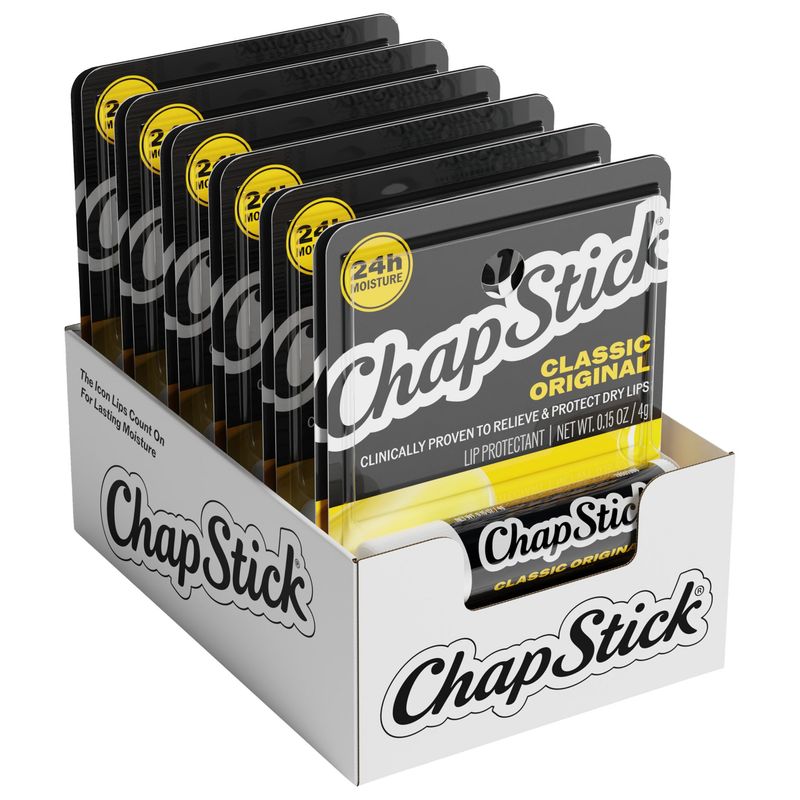 Chapstick Original Lip Balm 12 Count